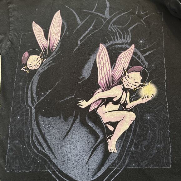 Melanie Martinez Portals Faries T-shirt Medium Short Sleeve Black Retro Grunge - Picture 3 of 5